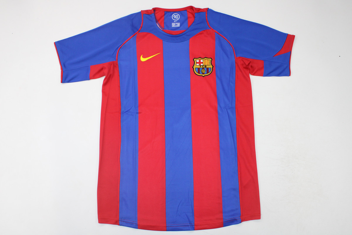 AAA Quality Barcelona 04/05 Home Soccer Jersey